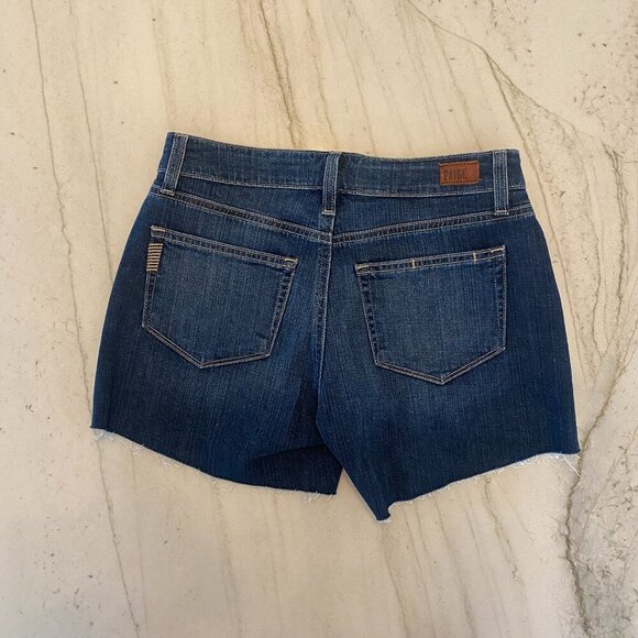 PAIGE NWT Emilia Cut Off Short Parmelee Size 24 - Picture 3 of 6